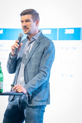 Vorschau Bild von Die Summit-Initiatoren Thomas Reisenzahn und Marco Riederer
freuen sich über die gestärkte Internationalität der Veranstaltung.