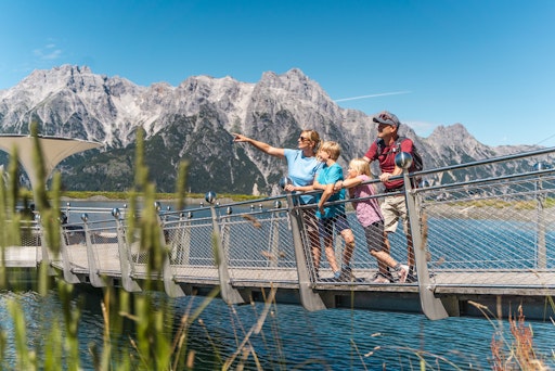 Der Berg der Sinne, der Asitz, bietet jede Menge Abwechslung für
Groß und Klein - vom Sinne-Park bis zum Speichersee. © Michael
Geißler