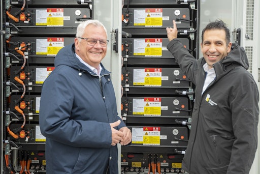 vlnr: Bürgermeister Eisenstadt Thomas Steiner, CEO Burgenland
Energie Stephan Sharma