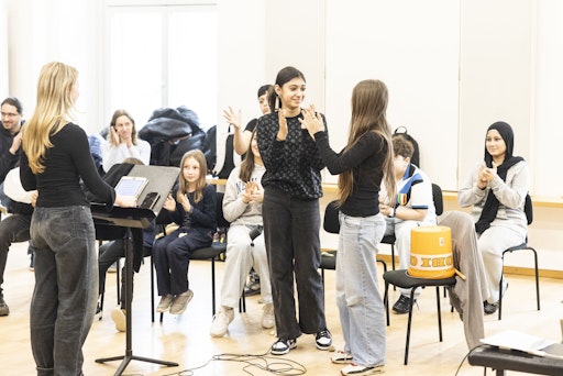 Probe zu "weites Nahen" - Community Konzert mit Uraufführung