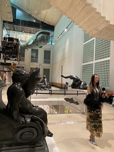  Die bulgarische ESC-Gewinnerin Dara in der Halle des Wien Museums