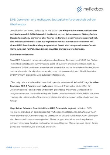 Vorschau Bild von Pressemitteilung als pdf