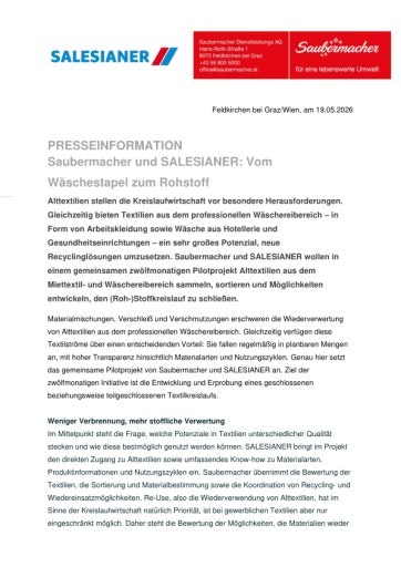 Vorschau Bild von Aussendung