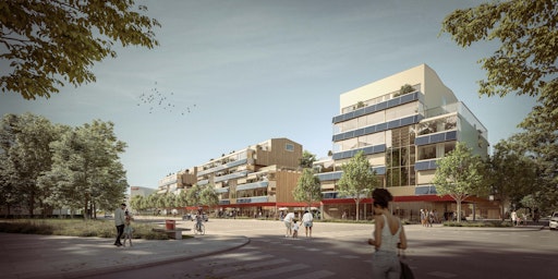 Vorschau Bild von Visualisierung des neuen Wüstenrot Wohnquartiers in der
Salzburger Alpenstraße