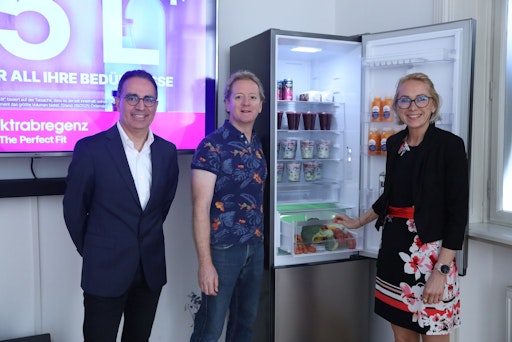 v.l.n.r. Evren Aksoy (Geschäftsführer Beko Austria AG), Fritz
Treiber (Mikro- und Molekularbiologe), Margit Anglmaier (Head of
Marketing Beko Austria AG)