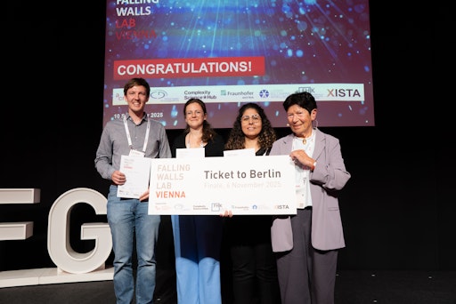  Die Top 3 Finalist:innen des Falling Walls Lab Vienna 2025!