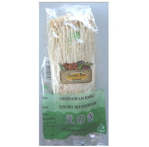Greenbox Limited Cendawan Enoki, 100g-Packung