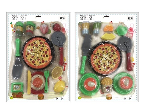 Öffentlicher Rückruf von Pizzasets