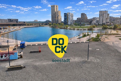 Vorschau Bild von Am zukünftig zentralsten Ort der Seestadt bietet das DOCK Kultur,
Gemeinschaft, Bewegung und Genuss.