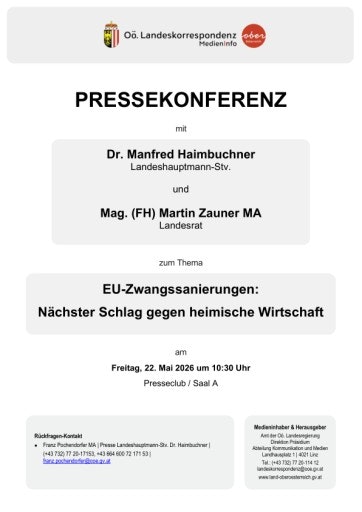 Vorschau Bild von Unterlage zur Pressekonferenz