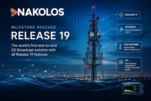 Vorschau Bild von 5G Broadcast: Nakolos-Plattform auf dem Weg von der Technologie
zur breiten, kommerziellen Nutzung