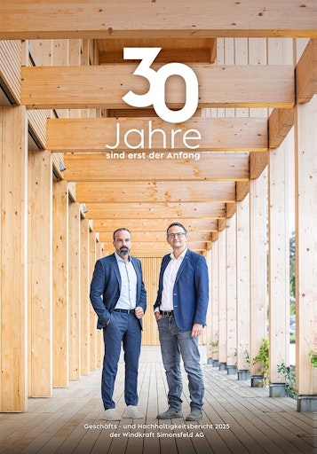 Cover Geschäfts- und Nachhaltigkeitsbericht 2025