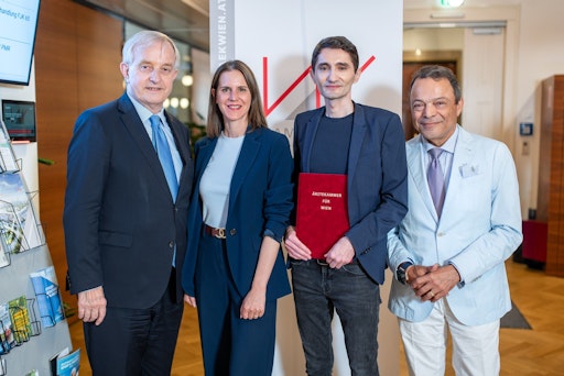 Gruppenfoto im Rahmen der Preisverleihung