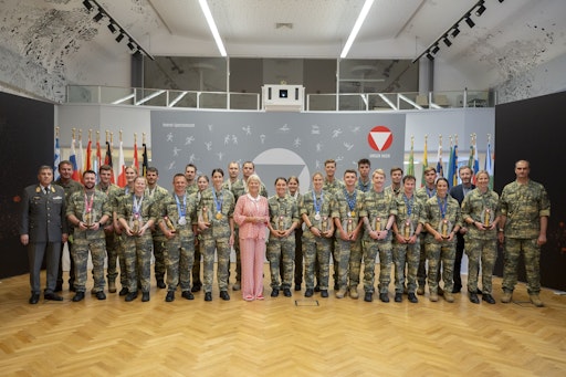 Bundesheer ehrt erfolgreiche Wintersportler