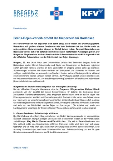 Vorschau Bild von Presseaussendung.pdf