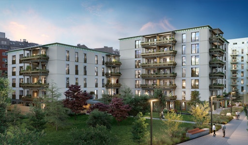 Vorschau Bild von LeopoldQuartier Living Außenvisu