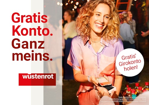 Vorschau Bild von Ab 1. Juni ergänzt Wüstenrot sein Angebot um ein kostenloses
Girokonto – und startet zugleich mit neuem Markenauftritt.