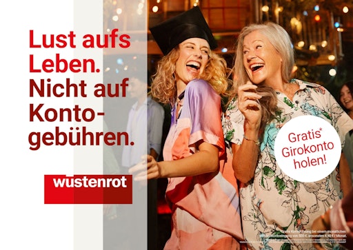 Vorschau Bild von Ab 1. Juni ergänzt Wüstenrot sein Angebot um ein kostenloses
Girokonto – und startet zugleich mit neuem Markenauftritt.
