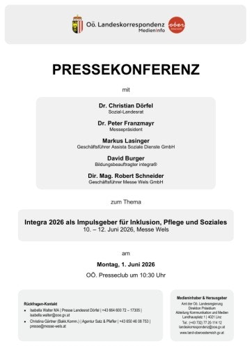 Vorschau Bild von Unterlage zur Pressekonferenz