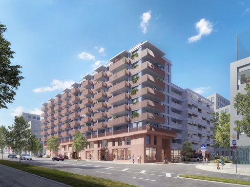 Vorschau Bild von Die Visualisierung zeigt das Baufeld 3.