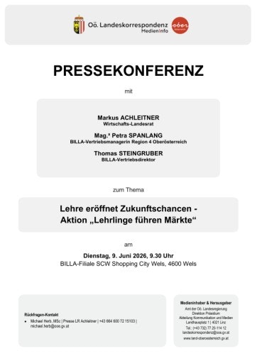 Vorschau Bild von Unterlage zur Pressekonferenz
