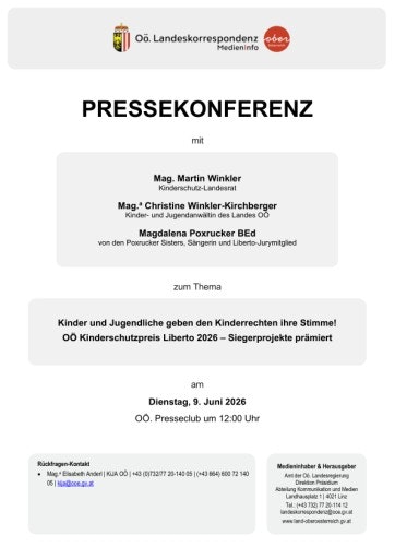 Vorschau Bild von Unterlage zur Pressekonferenz