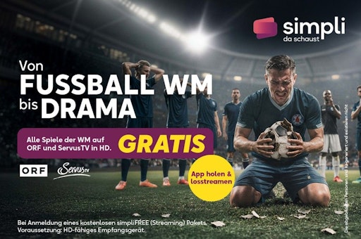 Werbesujet der WM-Kampagne von simpli.