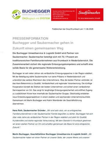 Vorschau Bild von Aussendung