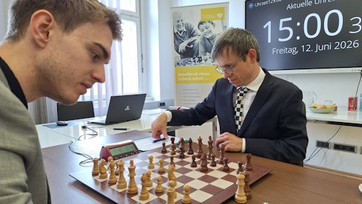 Vorschau Bild von GM Felix Blohberger gegen GM David Navara