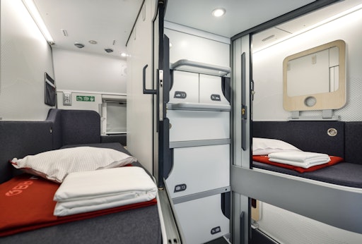 Minicabin im Nightjet der neuen Generation