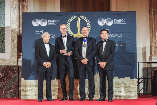 Erstmals seit 2024 verzeichnet Österreich wieder eine
Auszeichnung bei diesem international renommierten Immobilien-Award