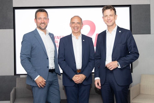 Vorschau Bild von Die Geschäftsführer der ENERGIEALLIANZ Austria (v.l.n.r.) Thomas
Torda, Thomas Pucharski und Herwig Hauenschild