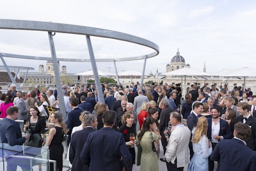 Vorschau Bild von Fundraising-Dinner des Leopold Museum über den Dächern Wiens