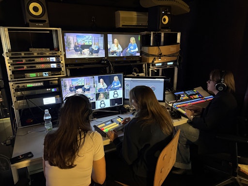 TV-Studio Regie