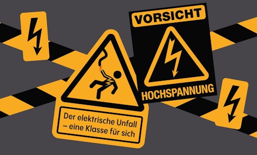 "Vorsicht Hochspannung"