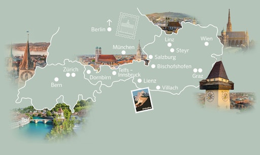 Vorschau Bild von harry´s home betreibt aktuell 16 Hotels in Österreich,
Deutschland und der Schweiz.