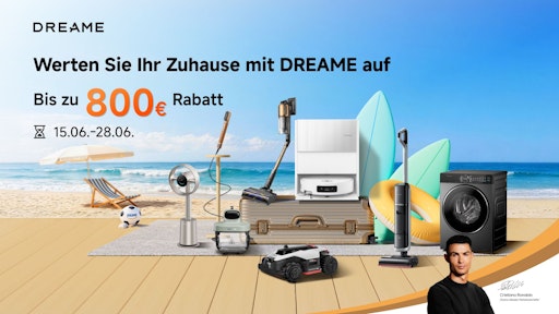 Dreame Prime Day 2026 // Weiterer Text über ots und
www.presseportal.de/nr/173033 / Die Verwendung dieses Bildes für
redaktionelle Zwecke ist unter Beachtung aller mitgeteilten
Nutzungsbedingungen zulässig und dann auch honorarfrei.
Veröffentlichung ausschließlich mit Bildrechte-Hinweis.