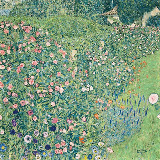 Gustav Klimt (1862–1918), Italienische Gartenlandschaft, 1913, Öl
auf Leinwand, 110 x 110 cm, Kunsthaus Zug, Stiftung Sammlung Kamm