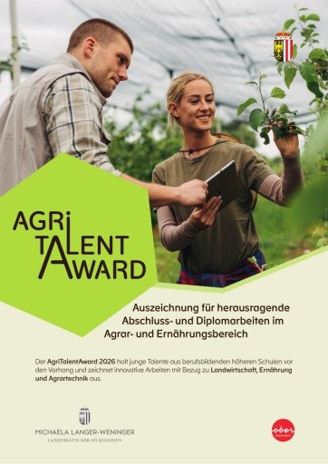 Vorschau Bild von AgriTalentAward Plakat