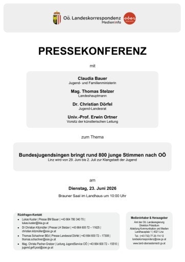Vorschau Bild von Unterlage zur Pressekonferenz