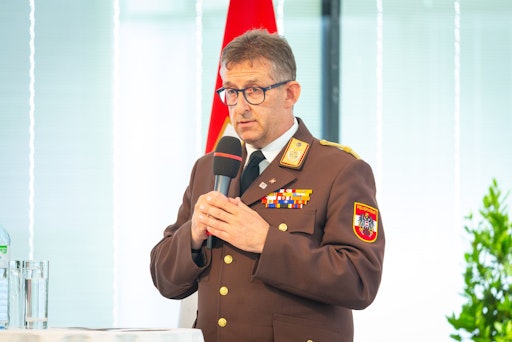Feuerwehrpräsident Robert Mayer