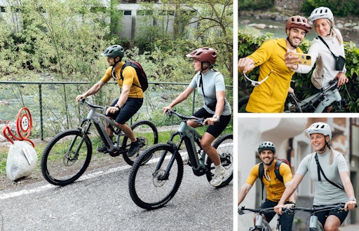 Slow Bike auf der Brenner-Radroute vom Brenner nach Klausen