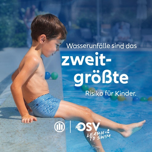 Die Allianz und der Österreichische Schwimmverband (OSV) verlosen
kostenlose Schwimmkurse für Kinder im Alter von 5 bis 10 Jahren.