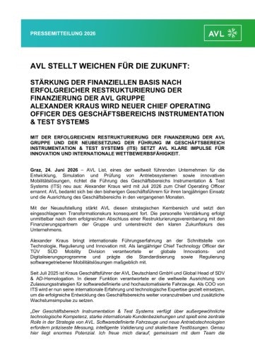 Pressemitteilung