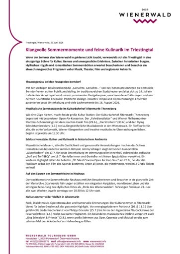 Vorschau Bild von Presseinformation