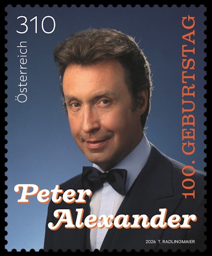 Peter Alexander-Briefmarke