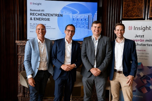 Das Panel des Auftakt-Summits der neuen AI Competence Initiative.