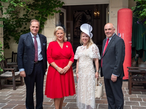 Vorschau Bild von DPU zum dritten Mal Platinum Sponsor des King's Birthday
Party-Empfangs der Britischen Botschaft in Wien