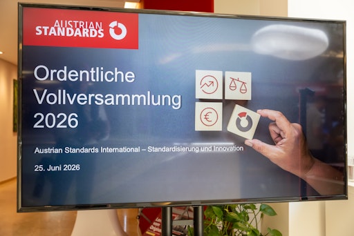 https://www.apa-fotoservice.at/galerie/39930 Vollversammlung
Austrian Standards International 2026
