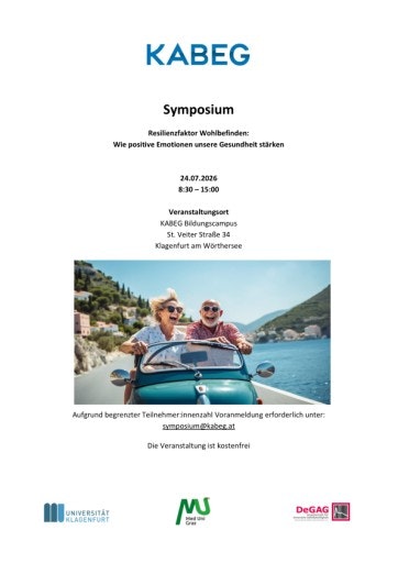 Vorschau Bild von Programm des Symposiums